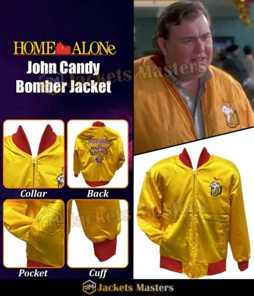 John Candy Home Alone Gus Polinski Jacket - Image 13