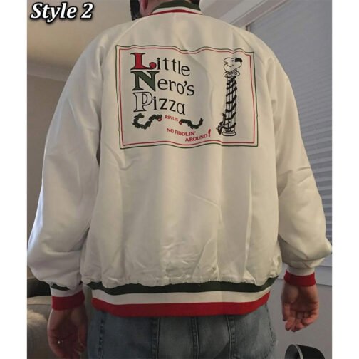 Danny Warhol Home Alone Pizza Boy Bomber Jacket - Image 9