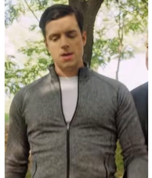 Dan Jeannotte Home for a Royal Heart Grey Fleece Jacket - Image 3