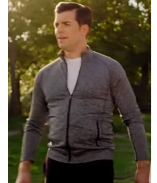 Dan Jeannotte Home for a Royal Heart Grey Fleece Jacket - Image 2