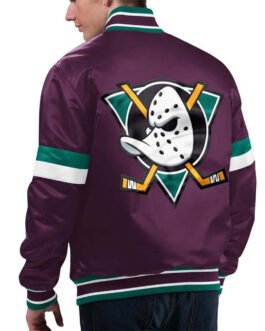Home Game Anaheim Ducks Purple Jacket