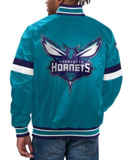 Home Game Charlotte Hornets Teal Jacket