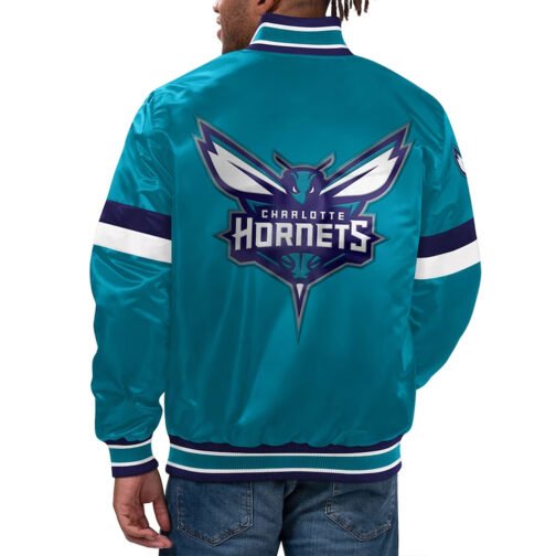 Home Game Charlotte Hornets Teal Jacket - Image 2