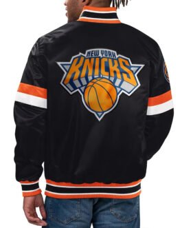 Home Game New York Knicks Black Jacket