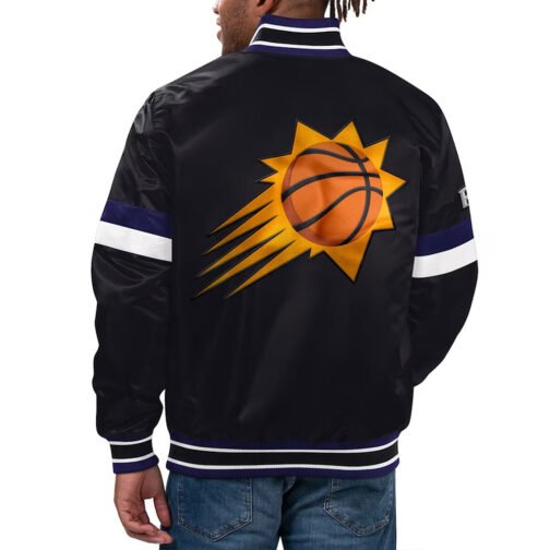 Home Game Phoenix Suns Black Jacket - Image 2