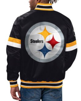 Home Game Pittsburgh Steelers Black Jacket