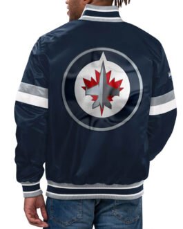 Home Game Winnipeg Jets Navy Jacket