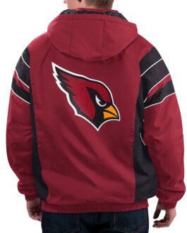 Home Team Arizona Cardinals Half-Zip Hoodie Jacket