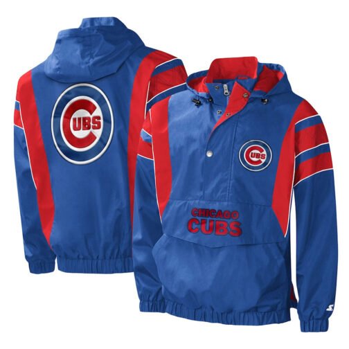 Home Team Chicago Cubs Half-Zip Hoodie Jacket - Image 3