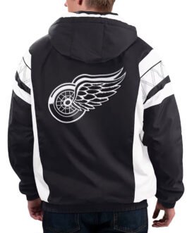 Home Team Detroit Red Wings Half-Zip Hoodie Jacket