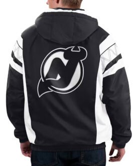 Home Team New Jersey Devils Half-Zip Hoodie Jacket