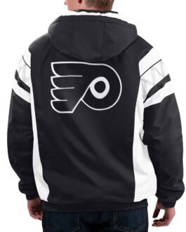 Home Team Philadelphia Flyers Half-Zip Hoodie Jacket