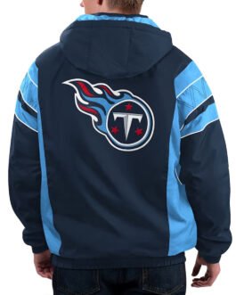 Home Team Tennessee Titans Half-Zip Hoodie Jacket