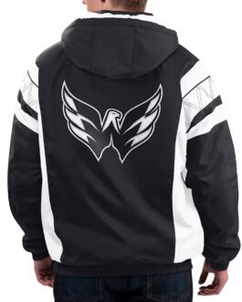 Home Team Washington Capitals Half-Zip Hoodie Jacket