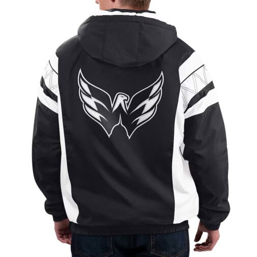 Home Team Washington Capitals Half-Zip Hoodie Jacket - Image 2