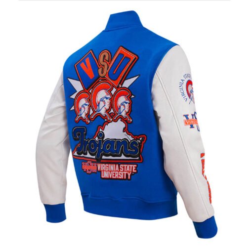 Homecoming Virginia State University Varsity Jacket - Image 4