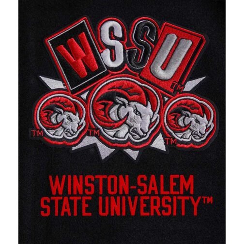 Homecoming Winston-Salem State University Varsity Jacket - Image 6