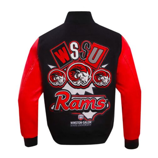 Homecoming Winston-Salem State University Varsity Jacket - Image 2
