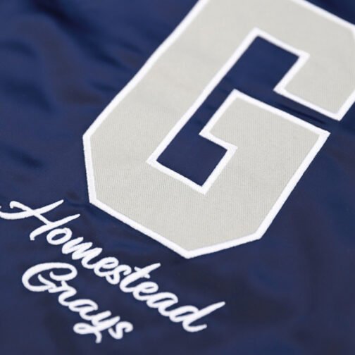 Homestead Grays Navy and Gray Jacket - Image 3