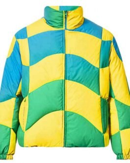 Kabrina Adams Betty Season 02 Color Block Puffer Jacket