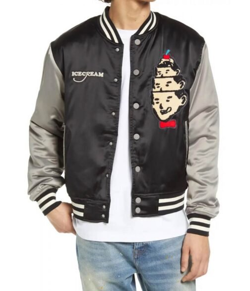 Ice Cream Hoodini Bomber Satin Jacket - Image 11