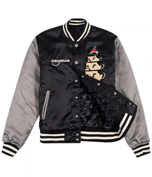 Ice Cream Hoodini Bomber Satin Jacket - Image 5