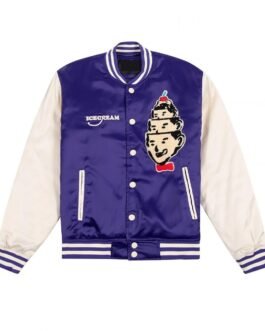 Ice Cream Hoodini Bomber Satin Jacket