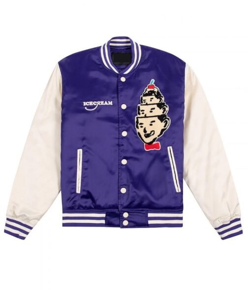 Ice Cream Hoodini Bomber Satin Jacket - Image 2