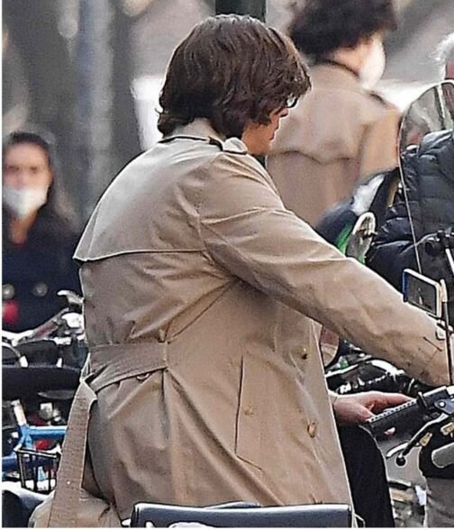 Adam Driver House of Gucci Double Breasted Coat - Image 9