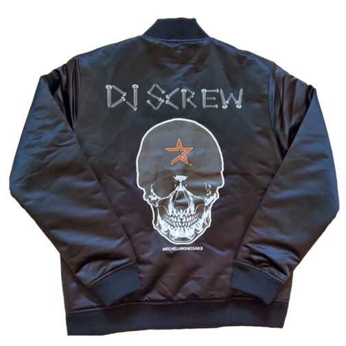 Houston Astros DJ Screw 2000’s Bomber Jacket - Image 2