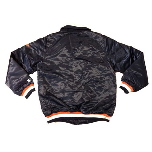 Houston Astros Down Navy Satin Jacket - Image 2