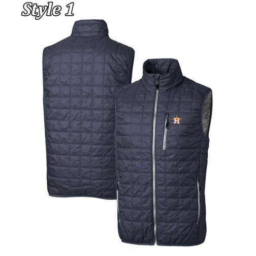 Houston Astros Quilted Puffer Full-Zip Vest - Image 16