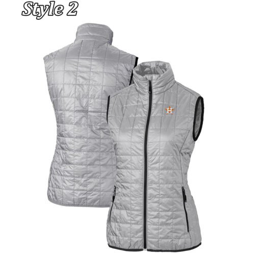 Houston Astros Quilted Puffer Full-Zip Vest - Image 21