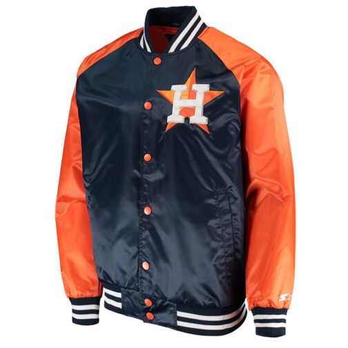 Navy/Orange Houston Astros The Lead Off Hitter Jacket