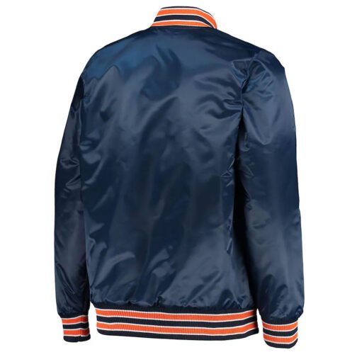 Navy Houston Astros The Diamond Satin Jacket - Image 2