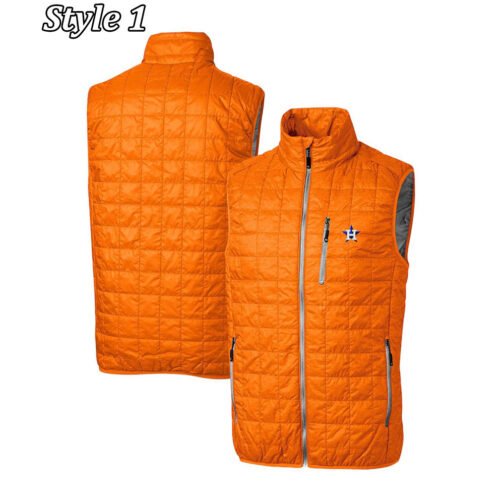 Houston Astros Quilted Puffer Full-Zip Vest - Image 15