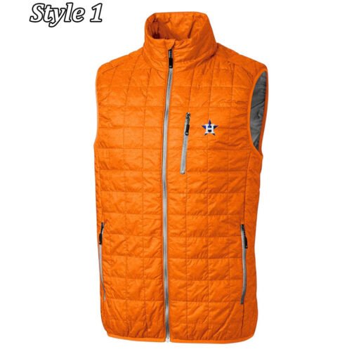 Houston Astros Quilted Puffer Full-Zip Vest