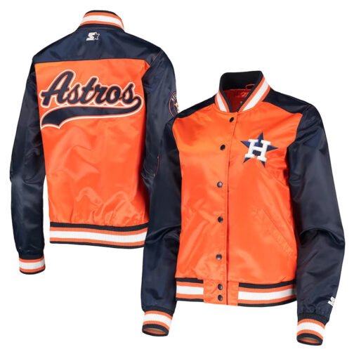 Houston Astros Orange The Legend Jacket - Image 2