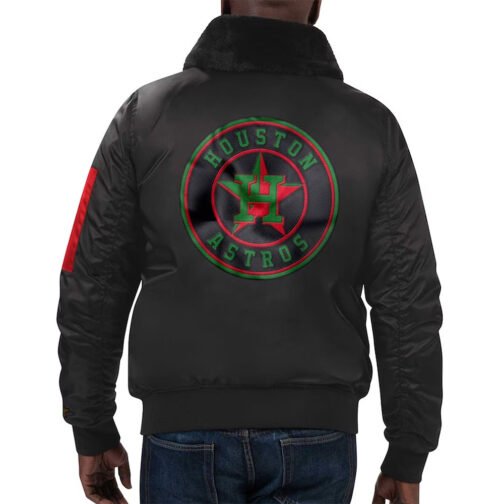 Houston Astros Ty Mopkins Black Jacket - Image 4