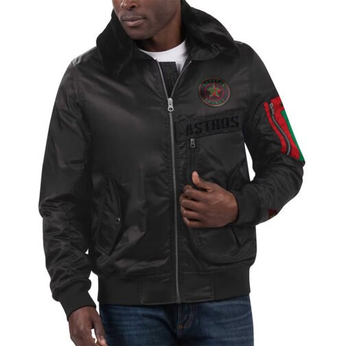 Houston Astros Ty Mopkins Black Jacket - Image 3