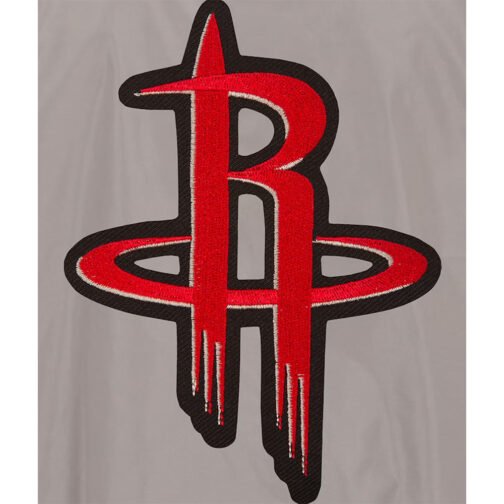 Houston Rockets Bomber Lightweight Nylon Jacket - Image 3