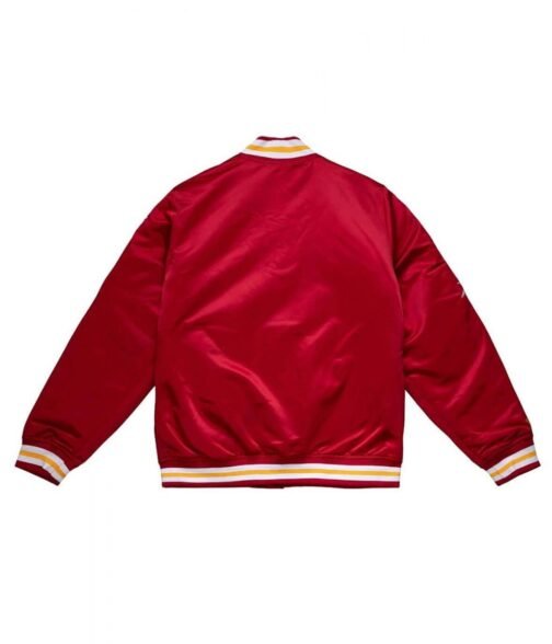 Champ City Houston Rockets Satin Red Jacket - Image 2