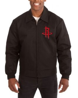 Houston Rockets Black Workwear Jacket