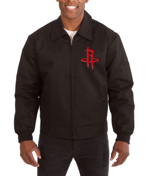 Houston Rockets Black Workwear Jacket