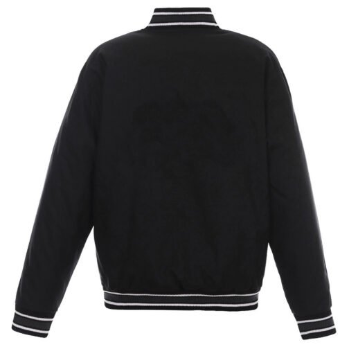 Houston Rockets Black Poly-Twill Jacket - Image 2