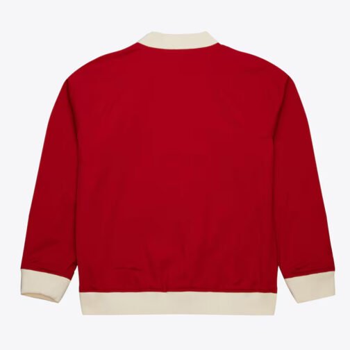 Houston Rockets Red Cotton Twill Jacket - Image 2
