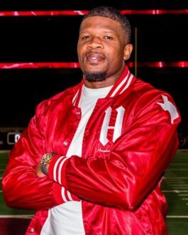 Red Houston Texans H-Town Satin Jacket