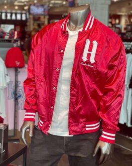 Red Houston Texans H-Town Satin Jacket