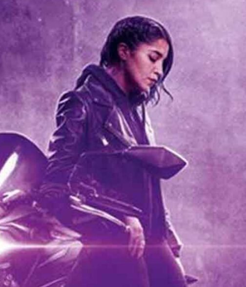 How I Became a Super Hero Leïla Bekhti Motorcycle Jacket