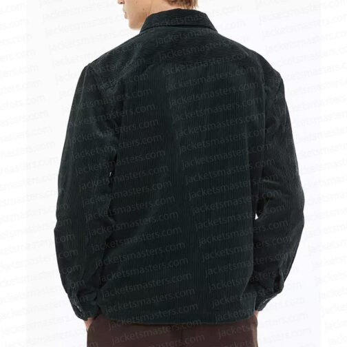 How I Met Your Father Suraj Sharma Black Corduroy Jacket - Image 4